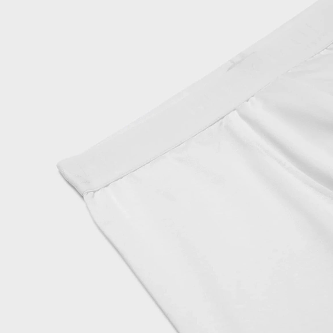 Bresciani 100% Cotton Knitted Boxer Shorts White