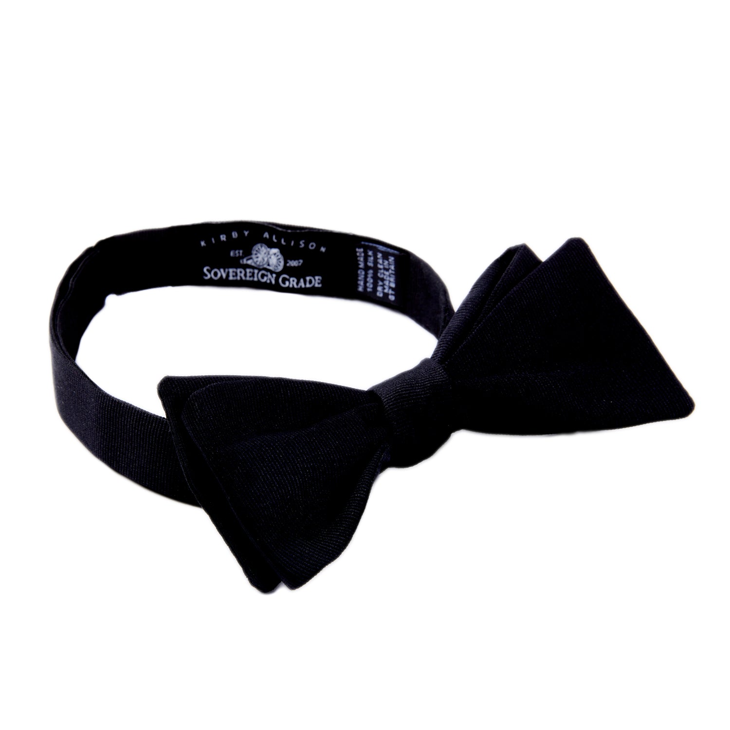 Sovereign Grade Corded Silk Bow Tie