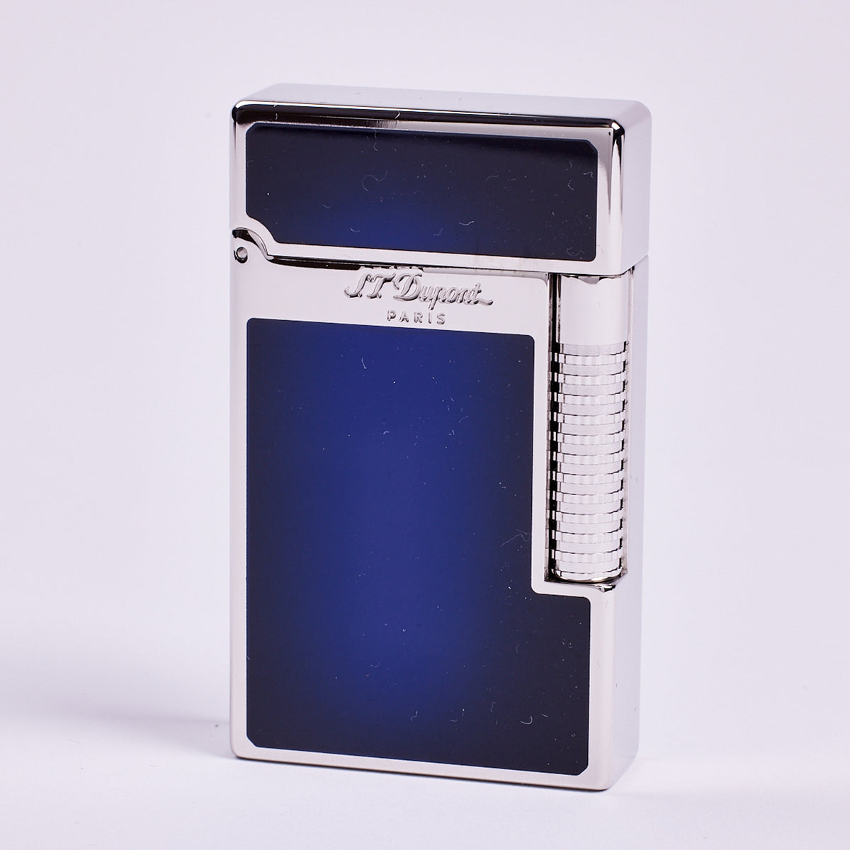 S.T. Dupont Le Grand Cling Blue Palladium Lighter