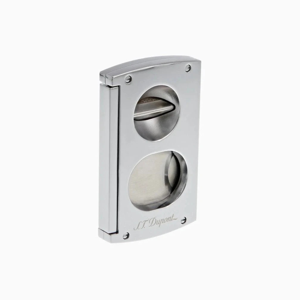 S.T. Dupont Chrome Double Blade Cigar Cutter