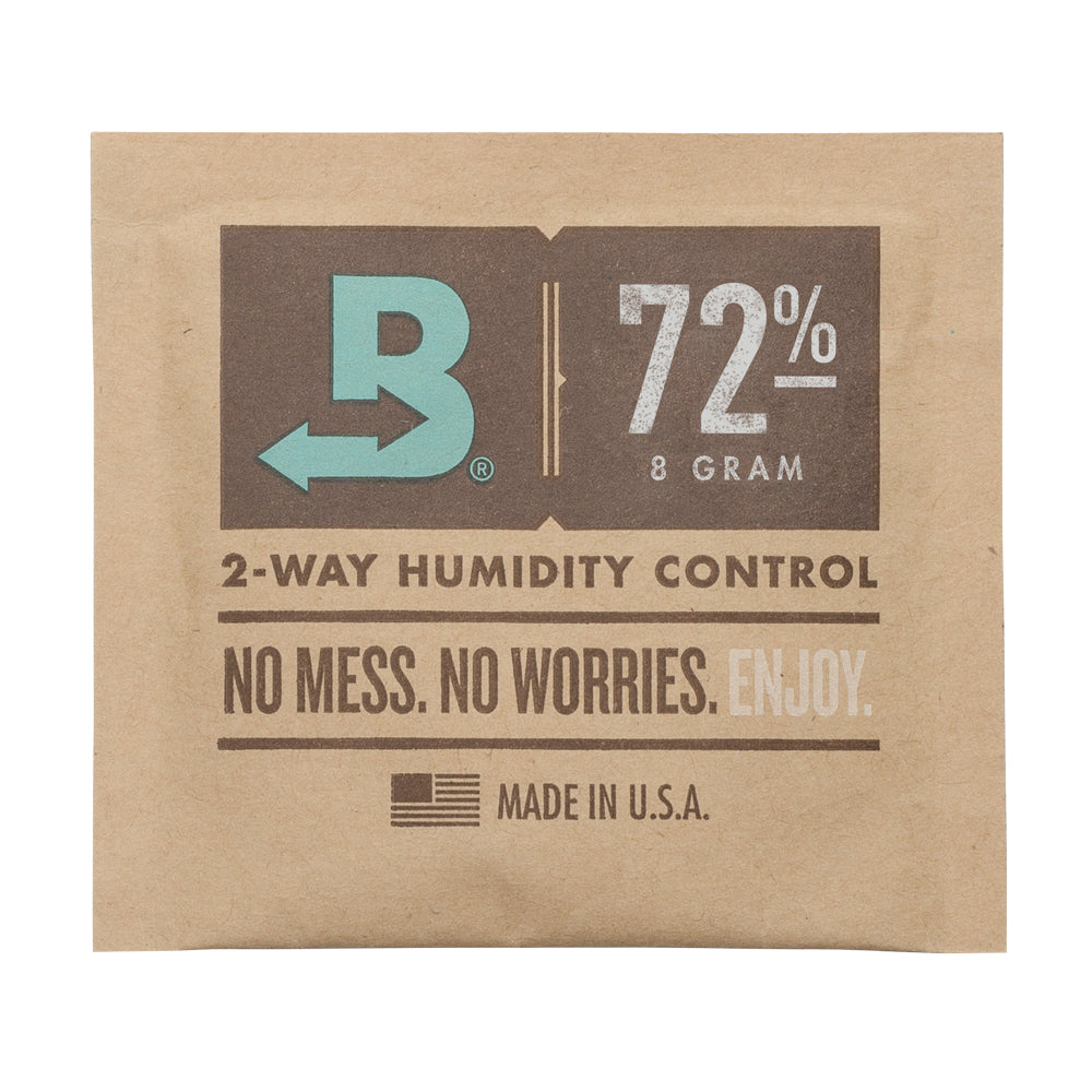 KirbyAllison.com Boveda 72% RH (8 G) - 10 Pack humidity pouches - hassle-free and mess-free cigar storage.