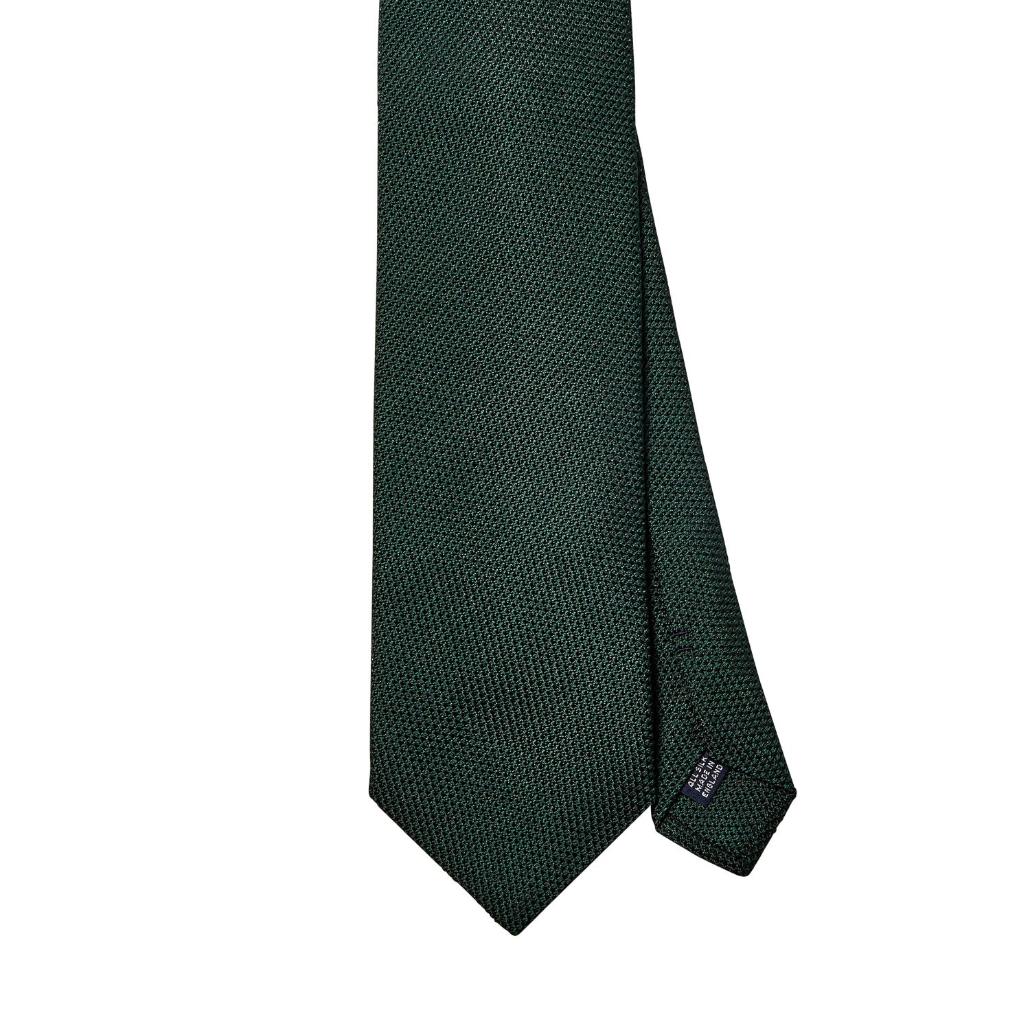 A high quality, handmade Sovereign Grade Grenadine Fina Emerald Tie from KirbyAllison.com.