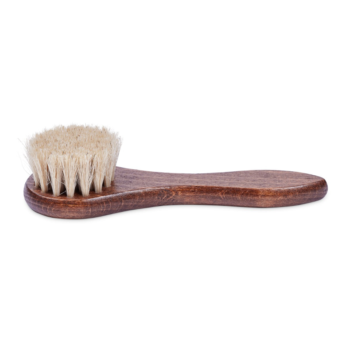 A Extra-Large Shoe Cleaning Dauber with bristles on a white background from KirbyAllison.com.
