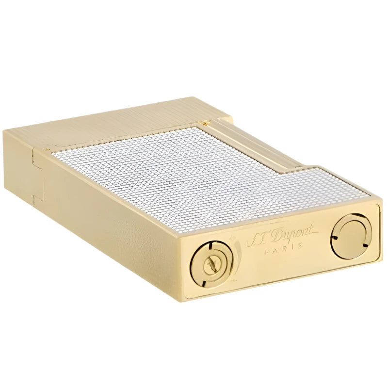 S.T. Dupont Line 2 Gold and Silver Lighter