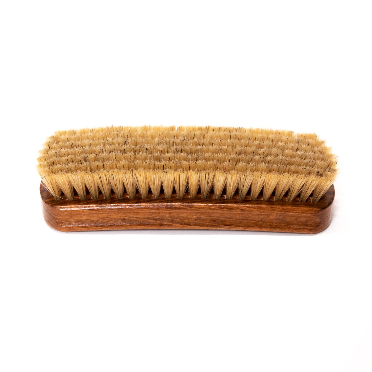 A Wellington Deluxe Pig Bristle Suede Cleaning Brush by KirbyAllison.com for cleaning suede shoes.