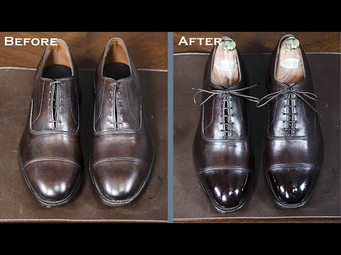 How to Shine New Allen Edmonds Shoes