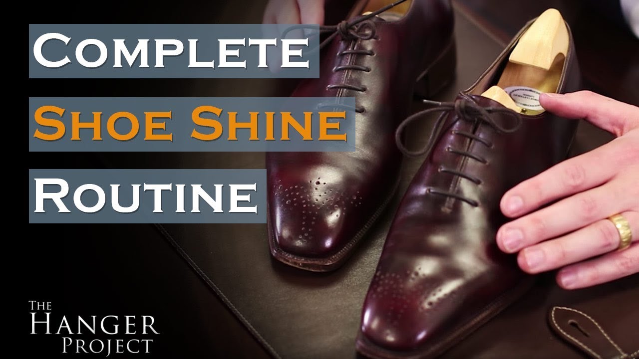 Complete Shoe Shine Routine