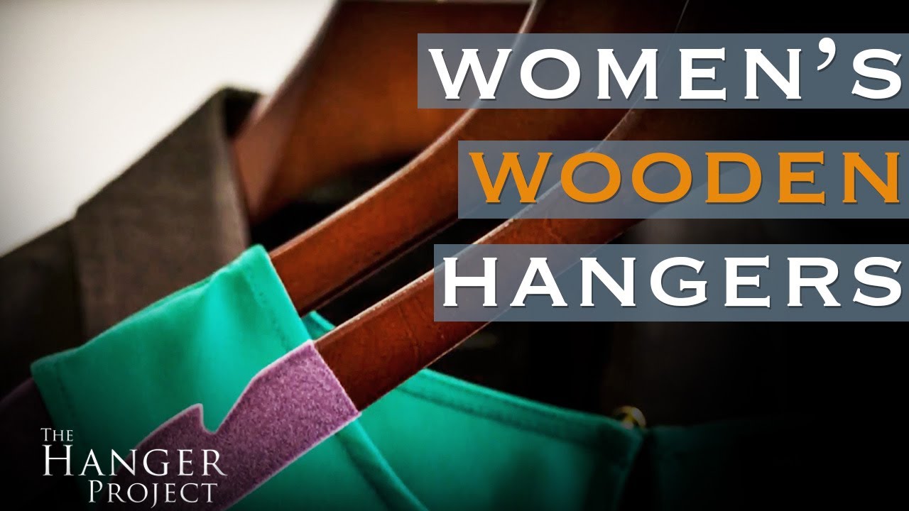 Women's Wooden Clothes Hangers