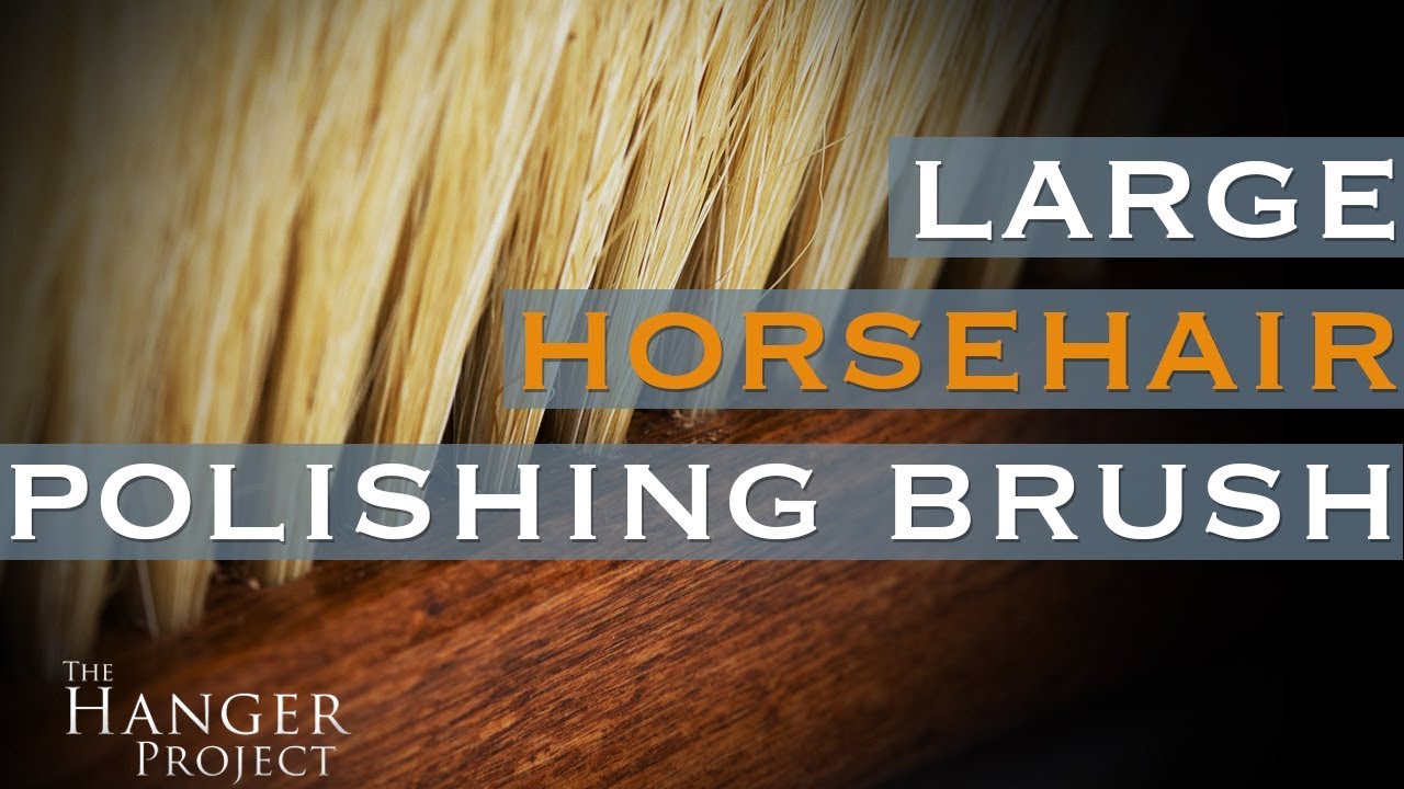 Large Horsehair Shoe Shine Brush