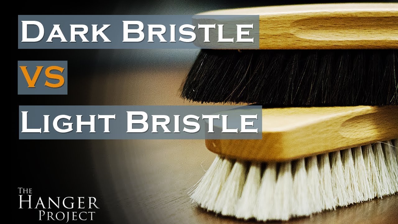 Dark Vs Light Bristle Brushes