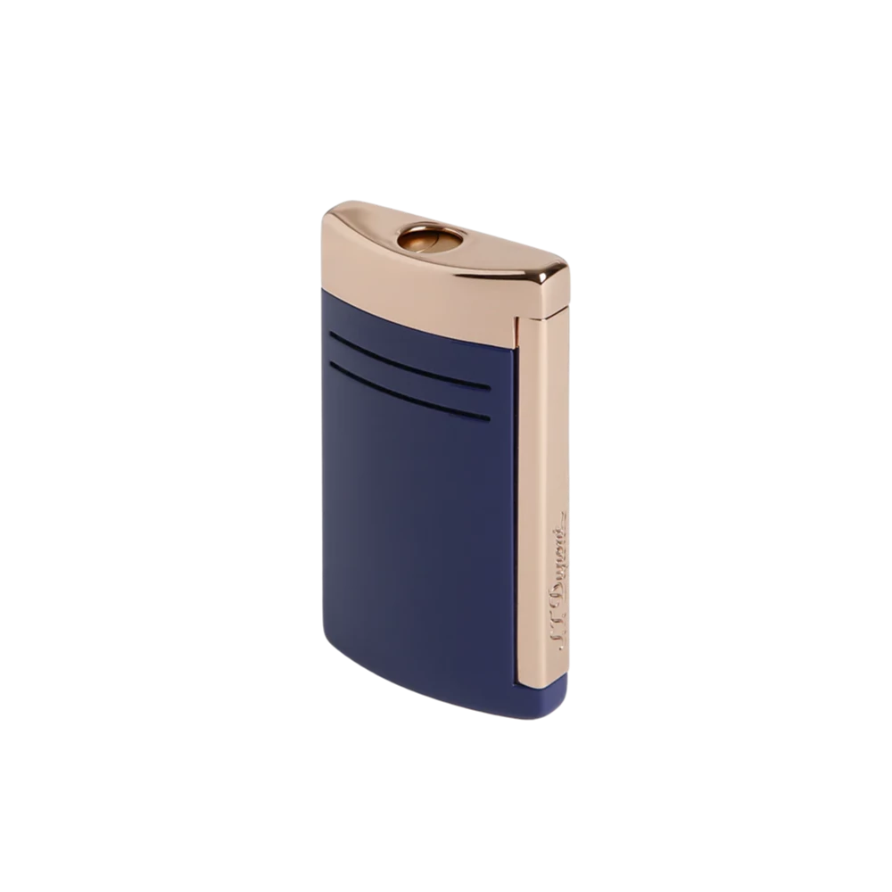 S.T. Dupont Maxijet Blue and Pink Gold Lighter