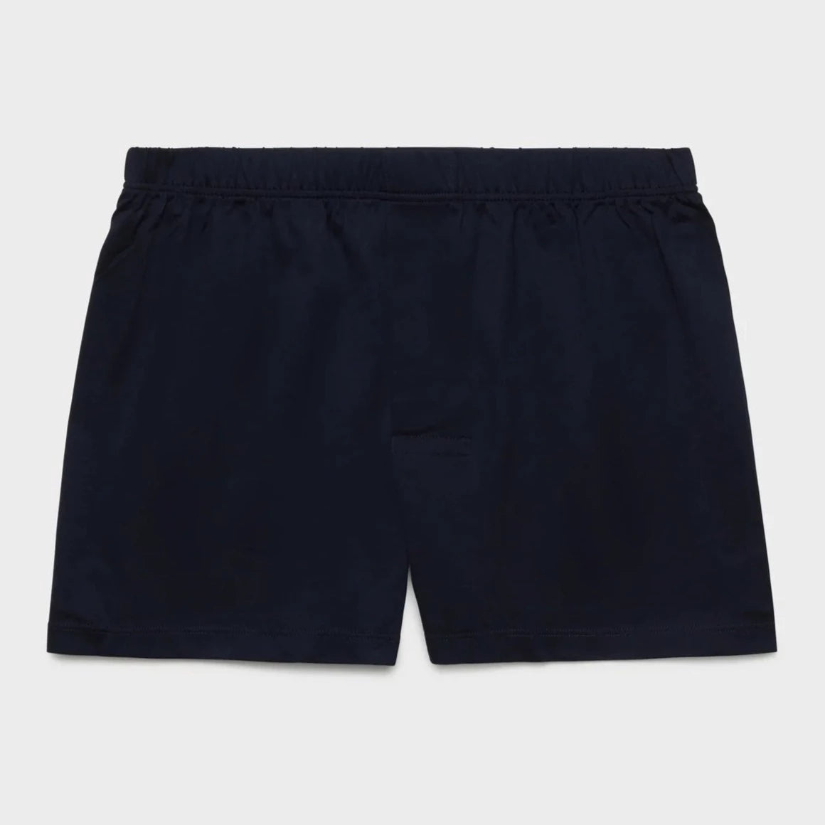 Bresciani 100% Cotton Boxer Shorts Black
