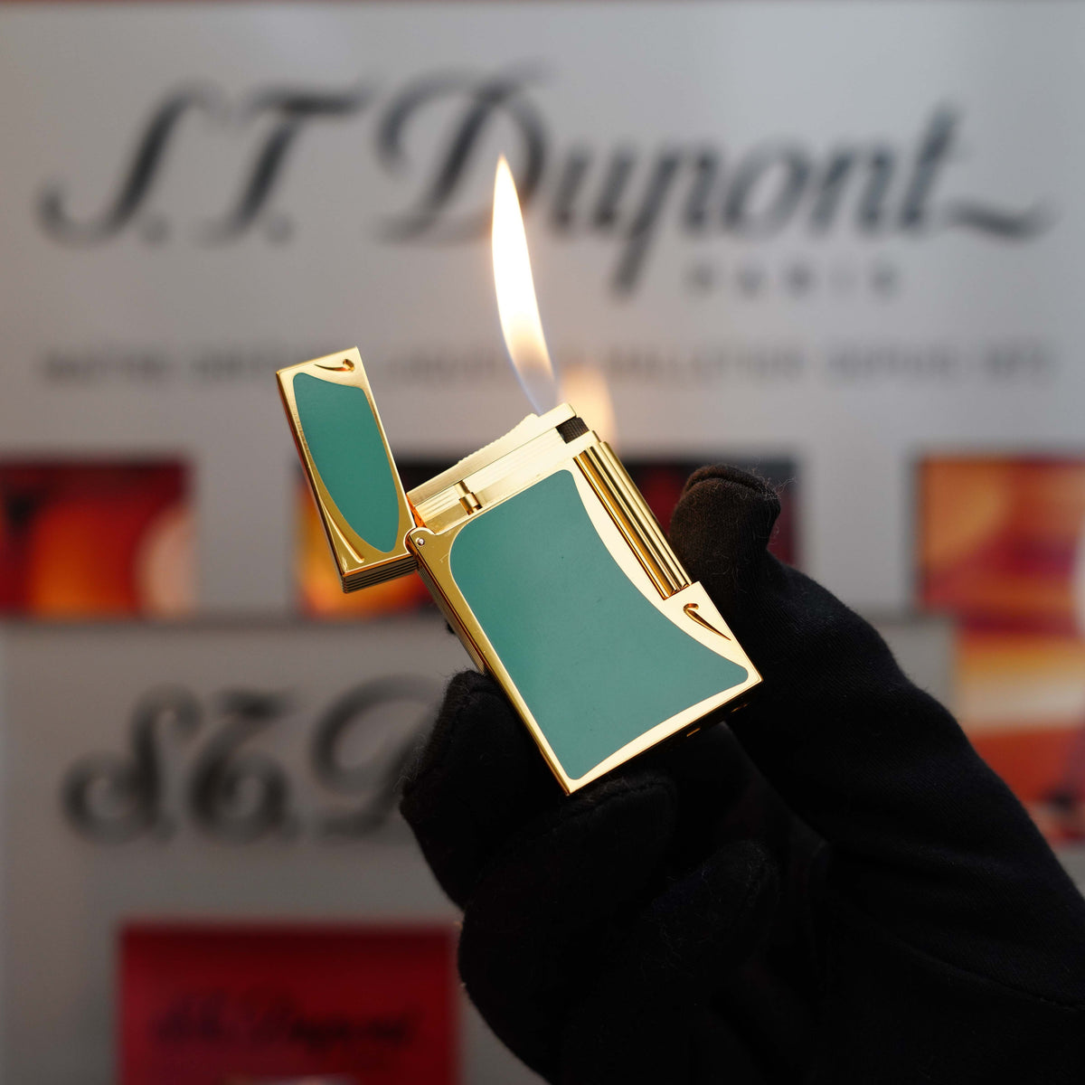 Notice/brochure D'instructions Vintage S.T. Dupont 1990 Pour Briquet - État Très Bon, Agrafée