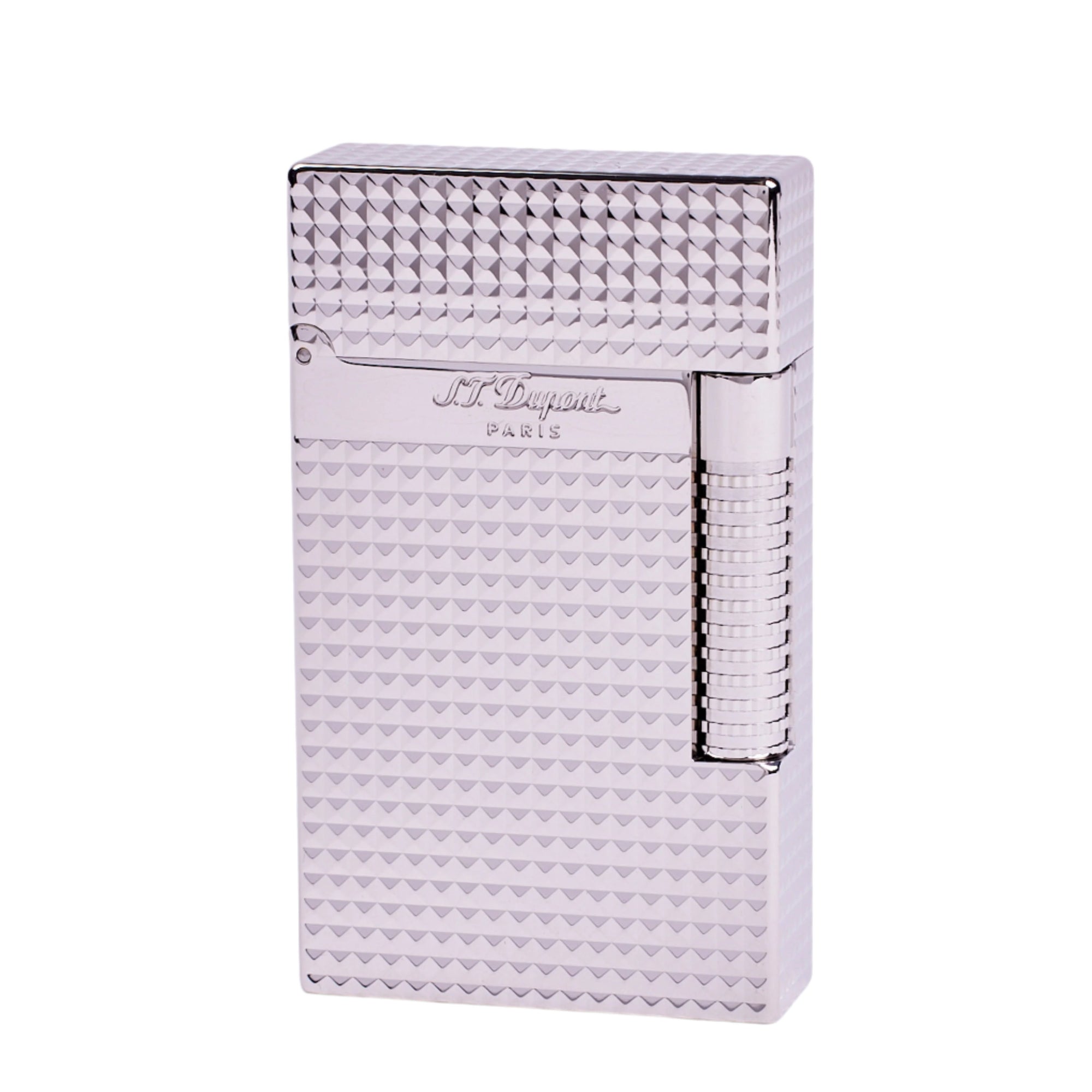 S.T. Dupont Le Grand Cling Diamond Head Palladium Lighter
