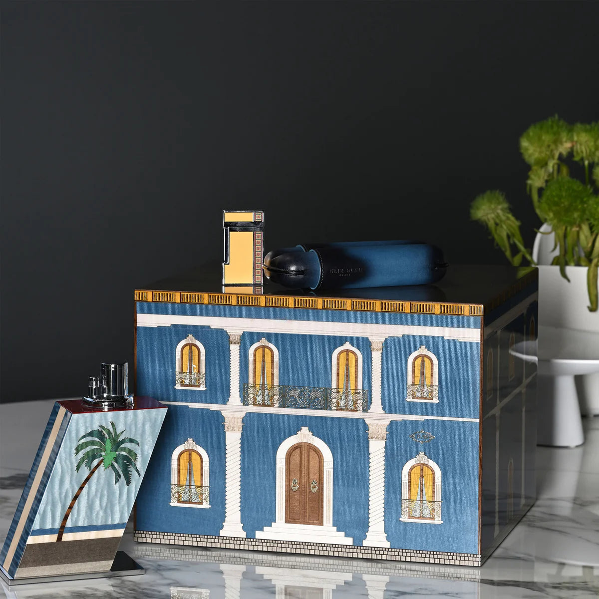 Elie Bleu Casa Cubana Blue Palace Limited Edition Humidor (110 Cigars