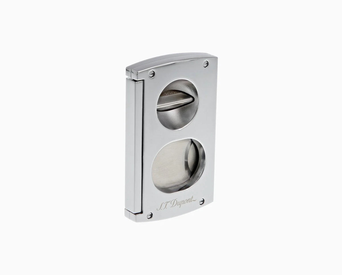 S.T. Dupont Chrome Double Blade Cigar Cutter