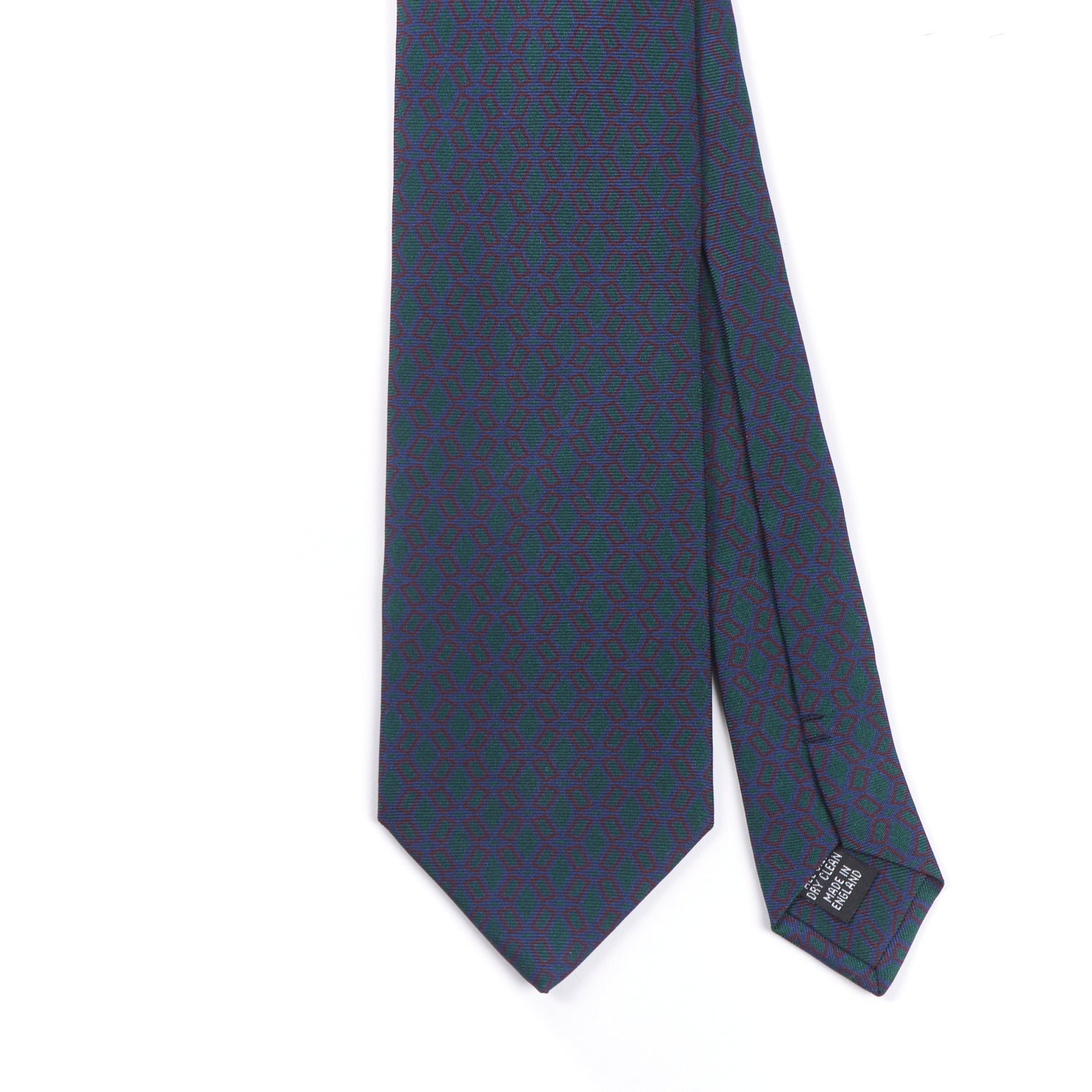 Sovereign Grade Navy Ancient Madder Tie, 150cm | KirbyAllison.com