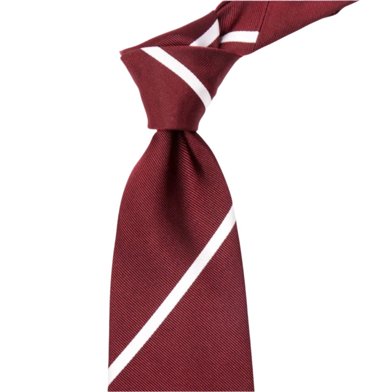 oxblood tie