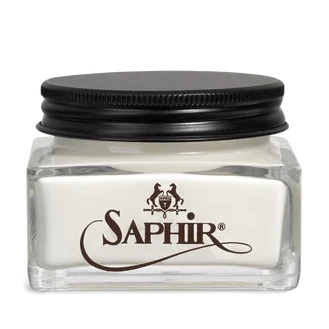 Saphir Medaille d'Or Reptile Cream by Soletech in a jar on a black background.