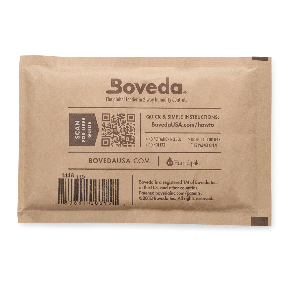 KirbyAllison.com Medium Boveda Humidity Pouches with facial wipes.