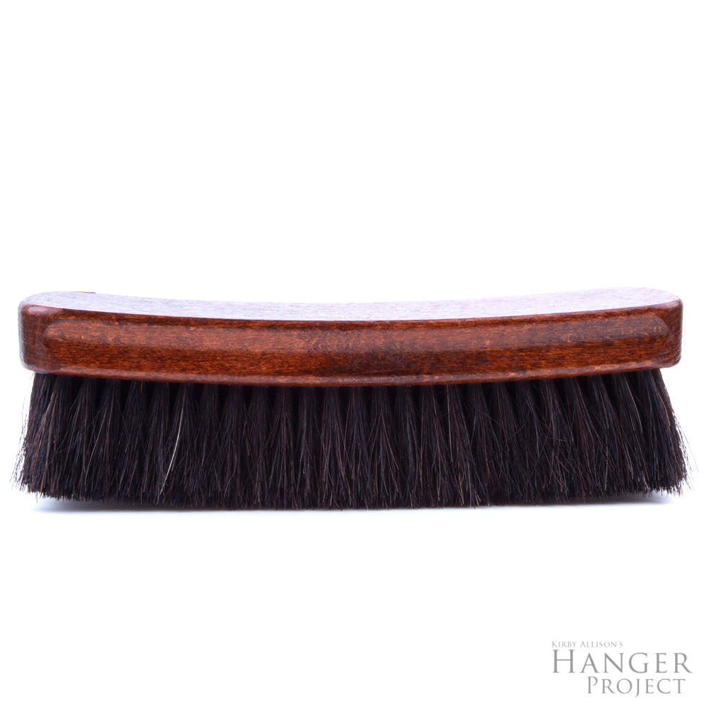 Extra-Large Wellington Horsehair Shoe Polishing Brush