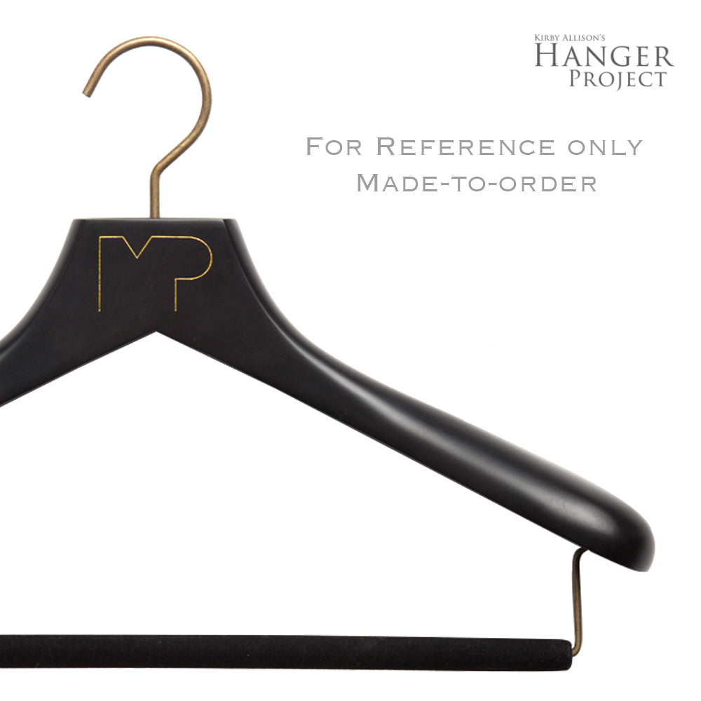 Custom Luxury Wooden Suit Hangers