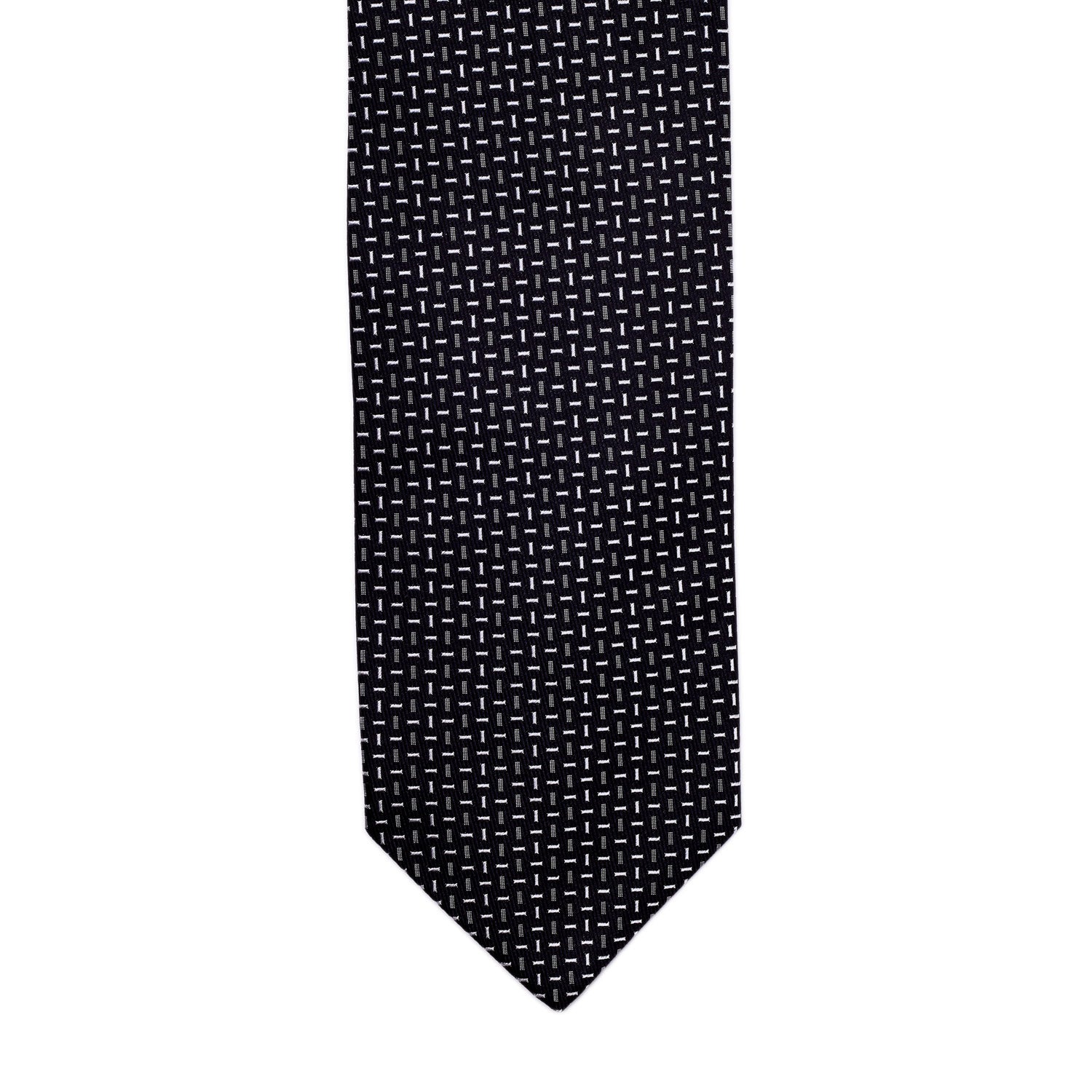 Handmade Sovereign Grade Cross-Bar Jacquard tie by KirbyAllison.com.
