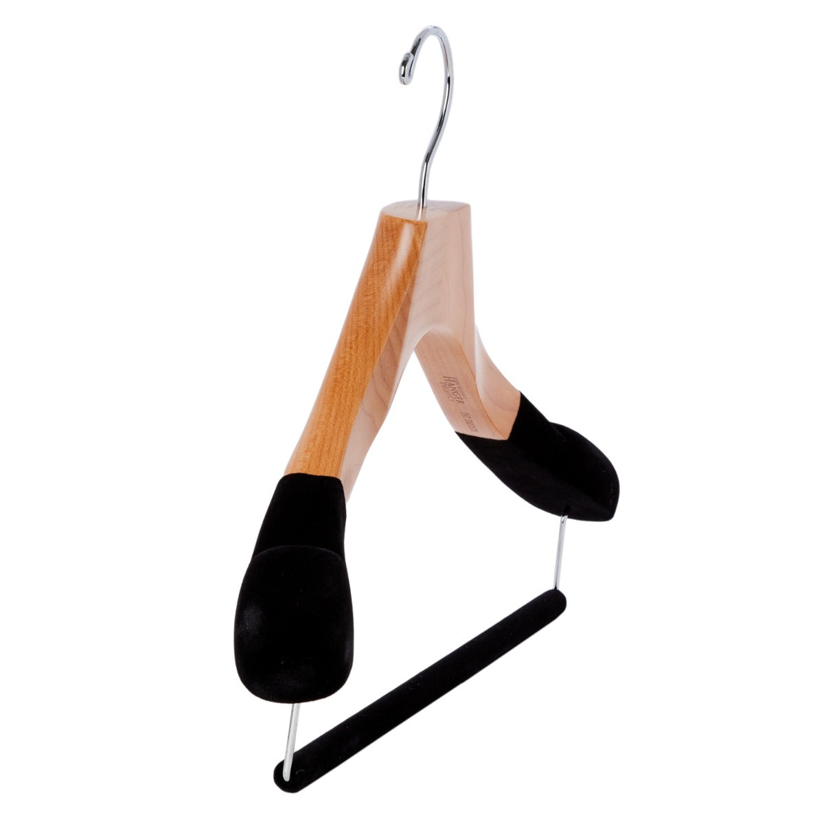 Women's Suit Hanger with Felted Trouser Bar (Profile A2)