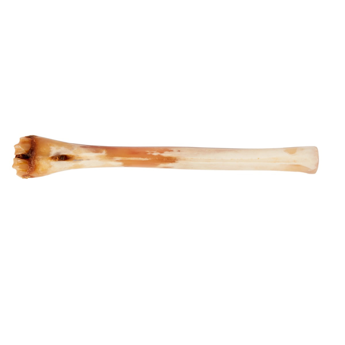 A Cordovan Deer Polishing Bone from KirbyAllison.com, suitable for polishing leather scratches on cordovan shoes.