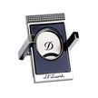 A S.T. Dupont Black & Chrome Cigar Cutter Stand with lacquer coating.