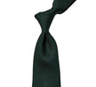 A high quality Sovereign Grade Grenadine Fina Emerald tie from KirbyAllison.com on a white background.