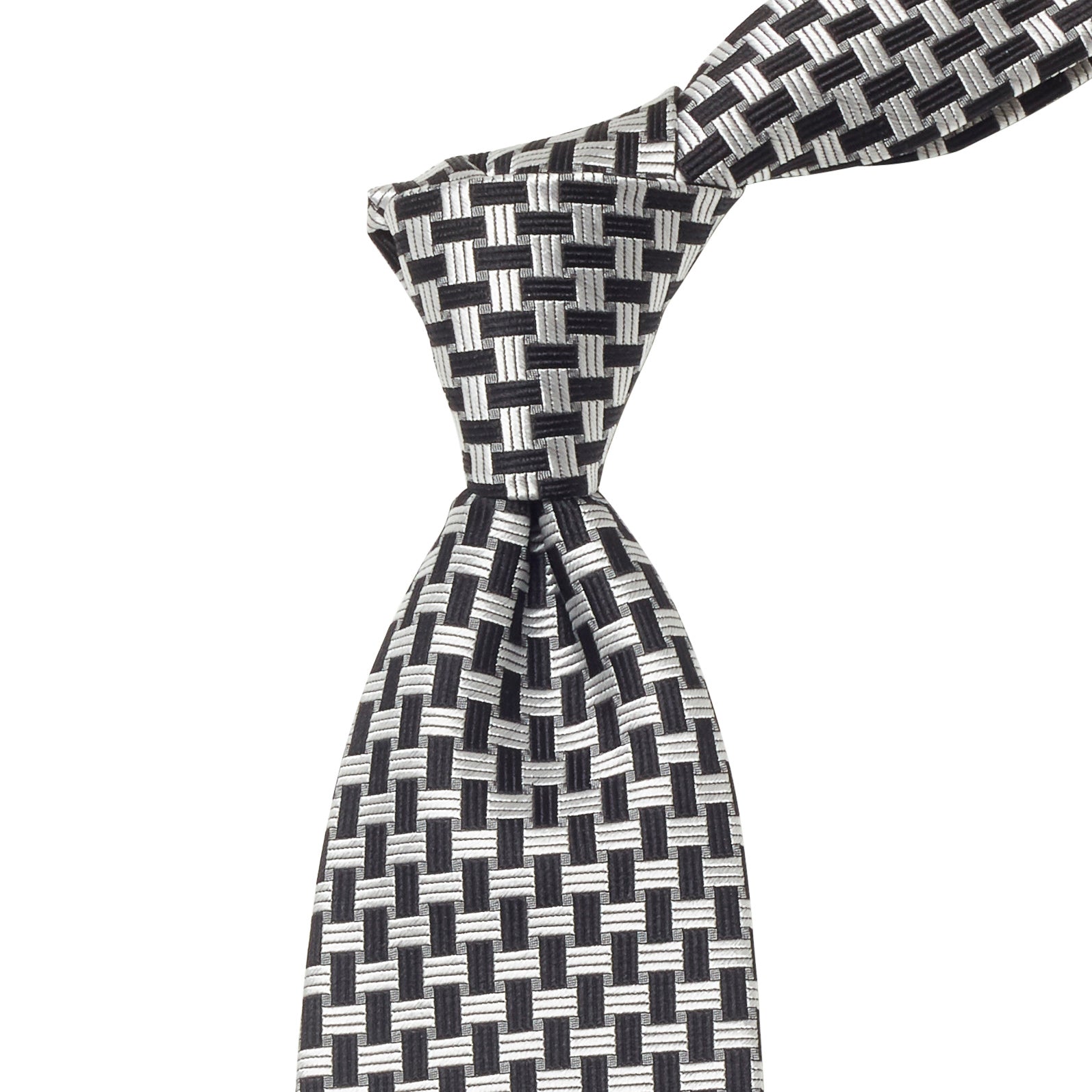 KirbyAllison.com Sovereign Grade Basket Weave Silk Ties with high-quality craftsmanship on a white background.