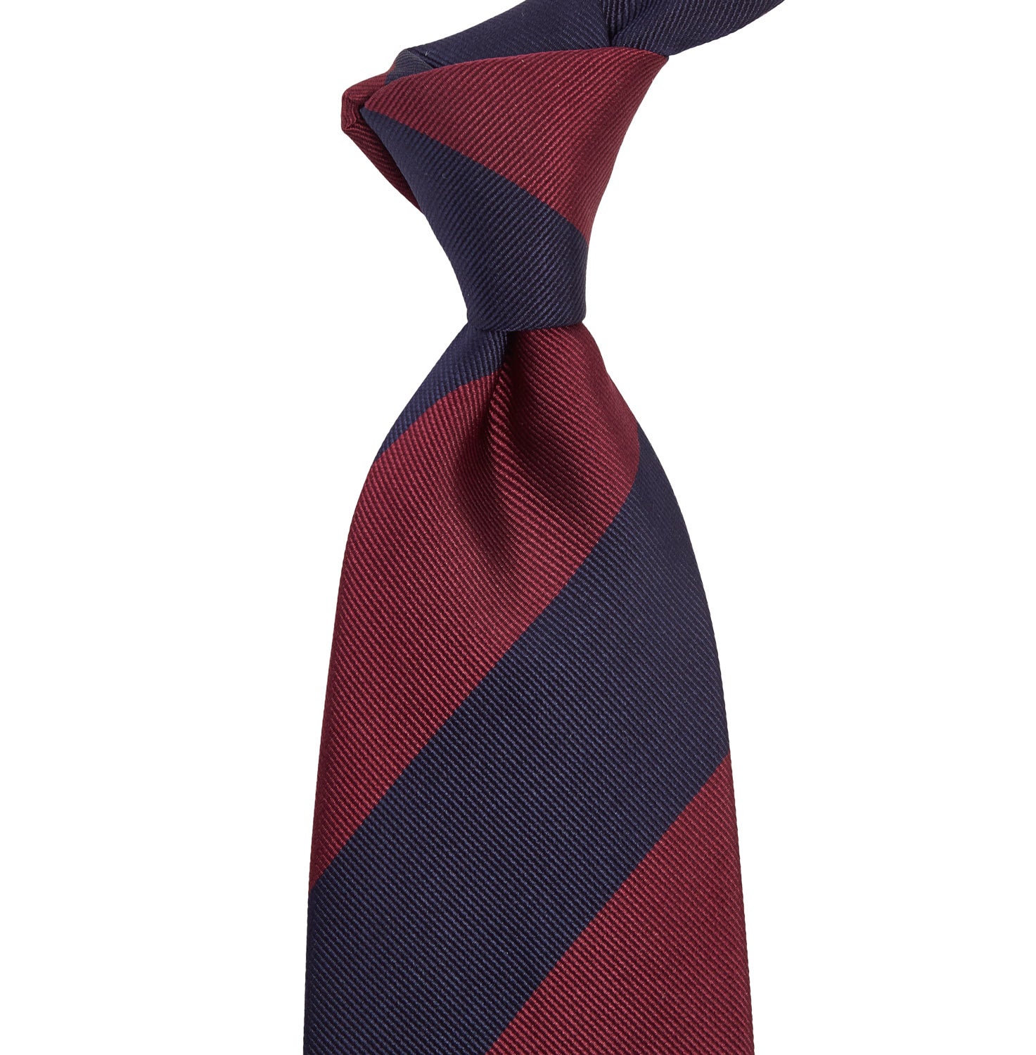 Sovereign Grade Midnight/Oxblood Household Guards (Blues and Royals) Tie