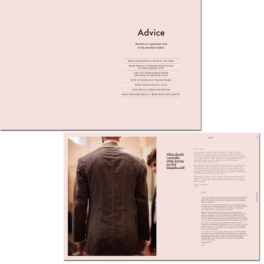 A luxurious Permanent Style Annual for 2015 by KirbyAllison.com with a man in a suit on the jacket.
