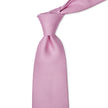 A Sovereign Grade Pink Jacquard Mock Grenadine tie on a white background, handmade in the United Kingdom by KirbyAllison.com.