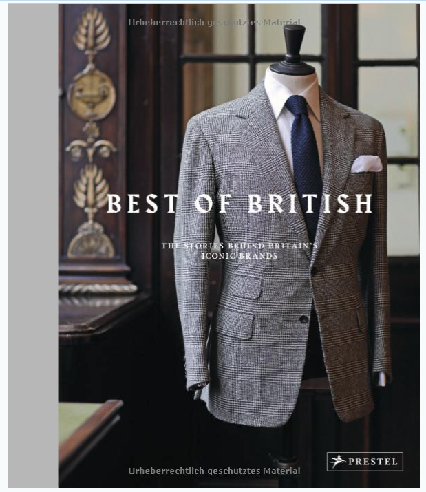 The authentic cover of Best of British: The Stories Behind Britain’s Iconic Brands by KirbyAllison.com.